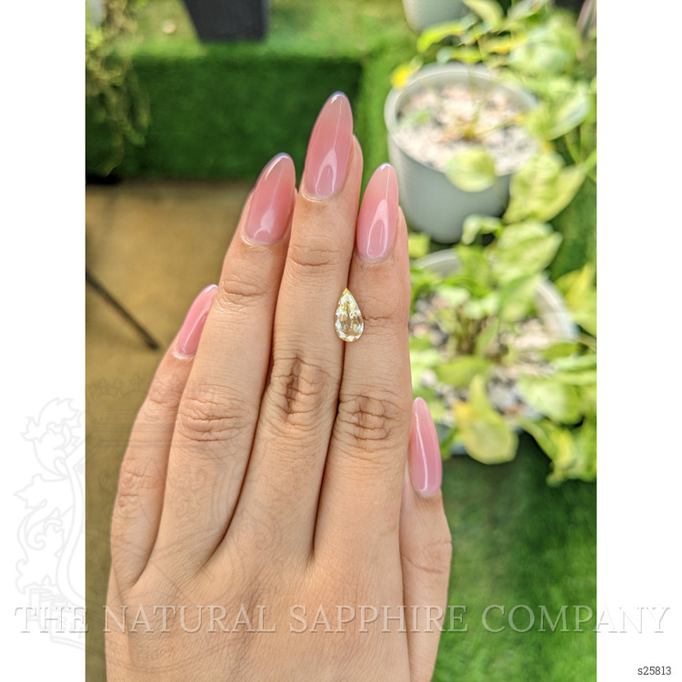 1.55 Ct. Yellow Sapphire from Ceylon (Sri Lanka)