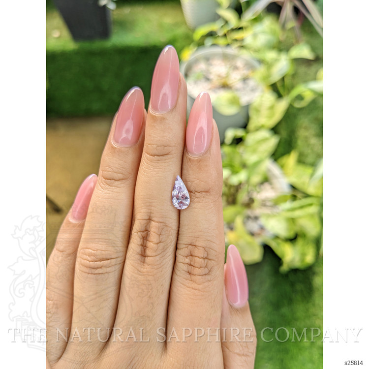 1.46 Ct. Purple Sapphire from Ceylon (Sri Lanka)