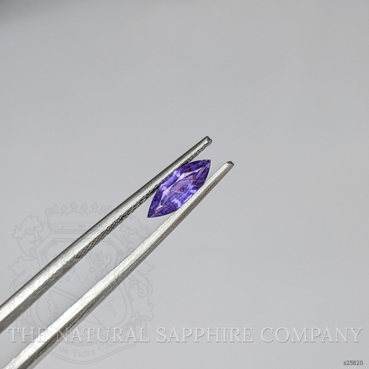 0.60 Ct. Purple Sapphire from Ceylon (Sri Lanka)