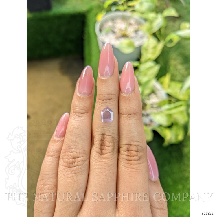 0.82 Ct. Blue Sapphire from Ceylon (Sri Lanka)