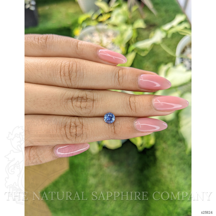 0.92 Ct. Blue Sapphire from Ceylon (Sri Lanka)