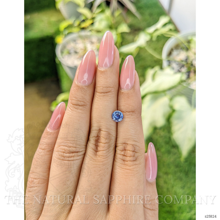 0.92 Ct. Blue Sapphire from Ceylon (Sri Lanka)