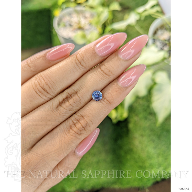 0.92 Ct. Blue Sapphire from Ceylon (Sri Lanka)