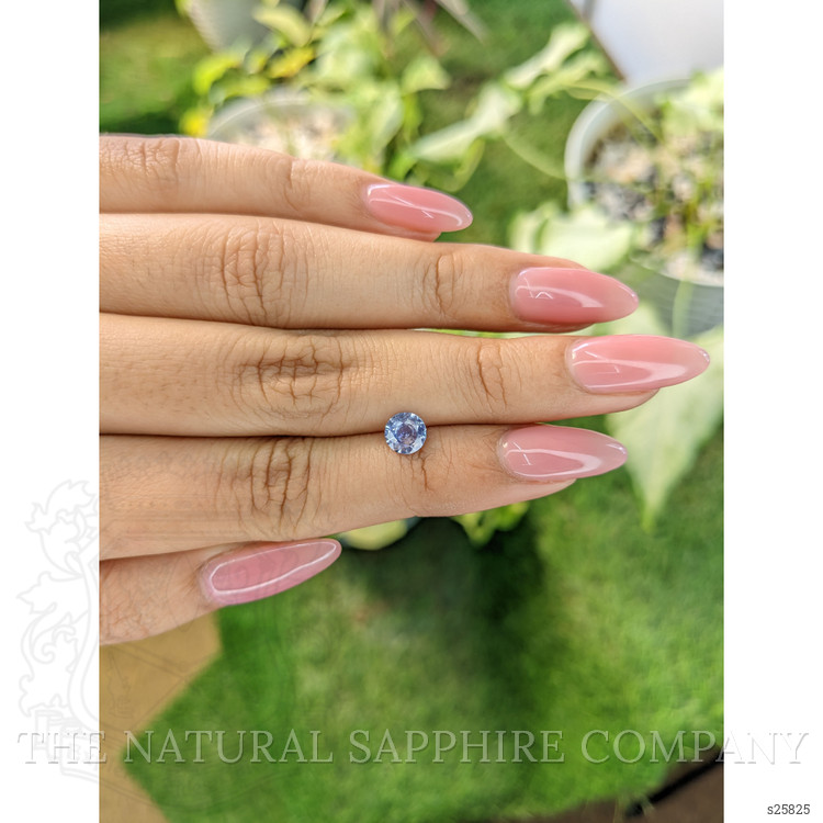 0.77 Ct. Blue Sapphire from Ceylon (Sri Lanka)