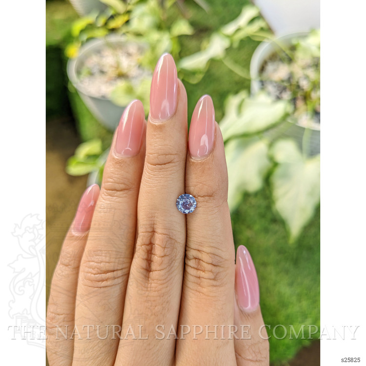 0.77 Ct. Blue Sapphire from Ceylon (Sri Lanka)