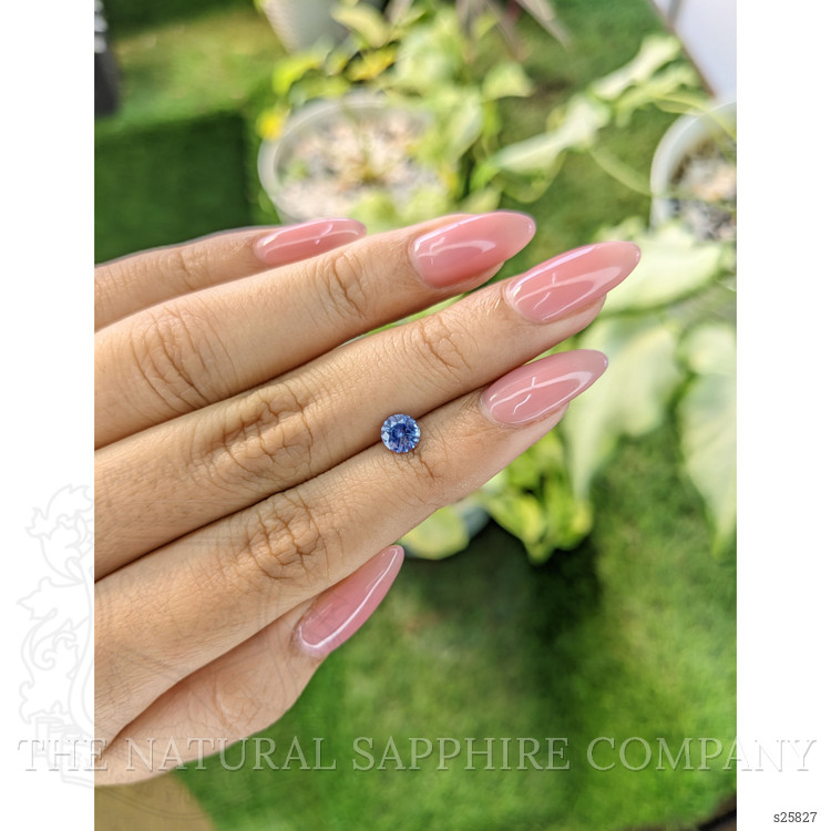 0.75 Ct. Blue Sapphire from Ceylon (Sri Lanka)