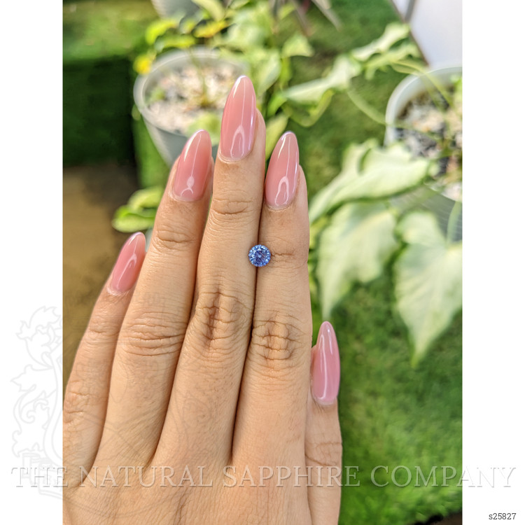 0.75 Ct. Blue Sapphire from Ceylon (Sri Lanka)