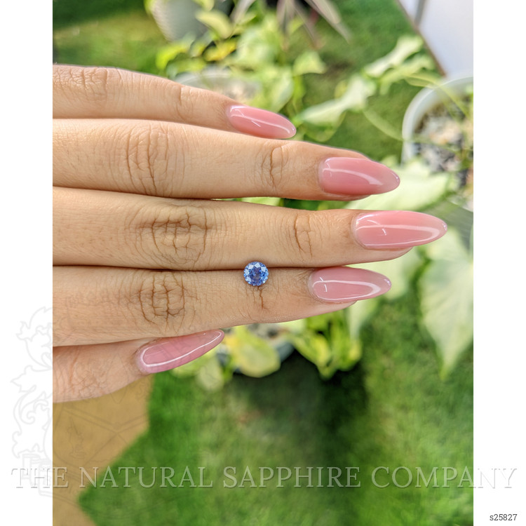 0.75 Ct. Blue Sapphire from Ceylon (Sri Lanka)