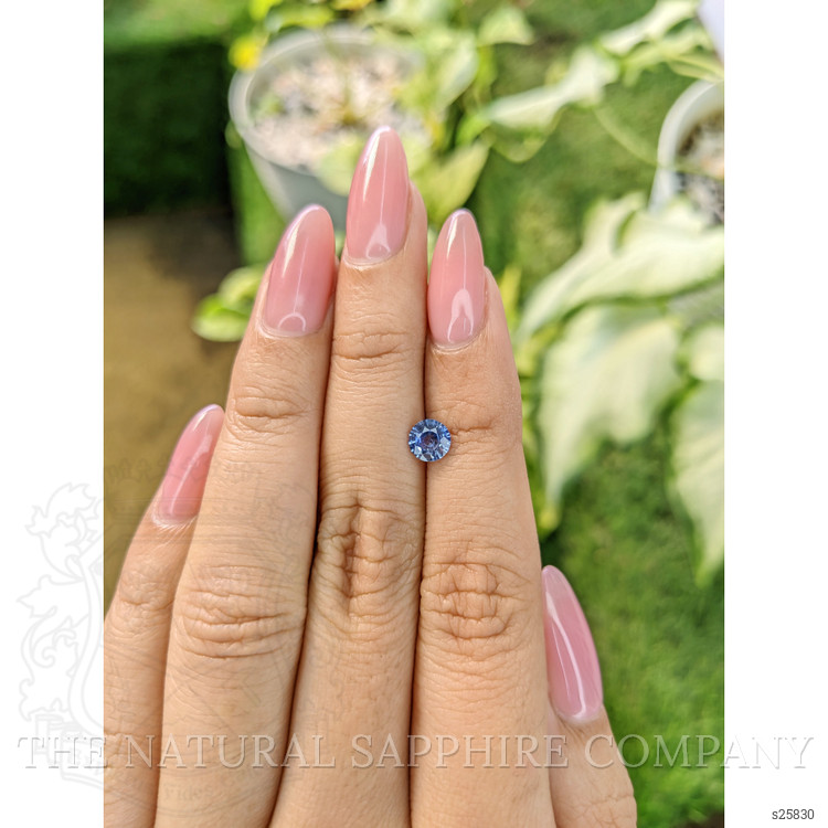 0.72 Ct. Blue Sapphire from Ceylon (Sri Lanka)