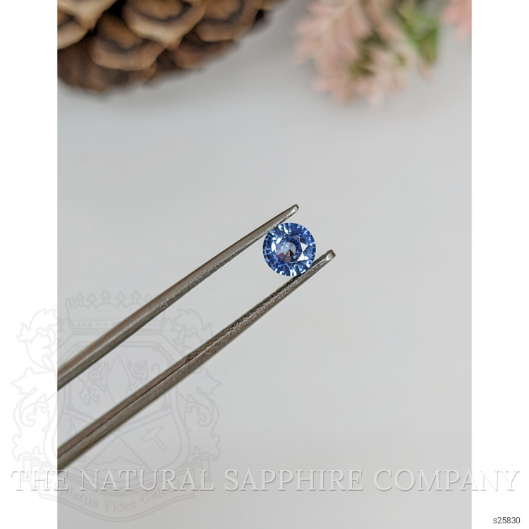 0.72 Ct. Blue Sapphire from Ceylon (Sri Lanka)