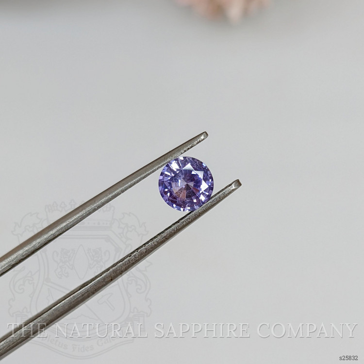 0.69 Ct. Purple Sapphire from Ceylon (Sri Lanka)