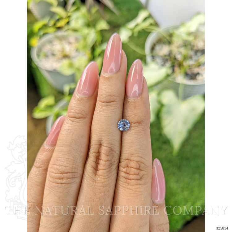 0.71 Ct. Blue Sapphire from Ceylon (Sri Lanka)