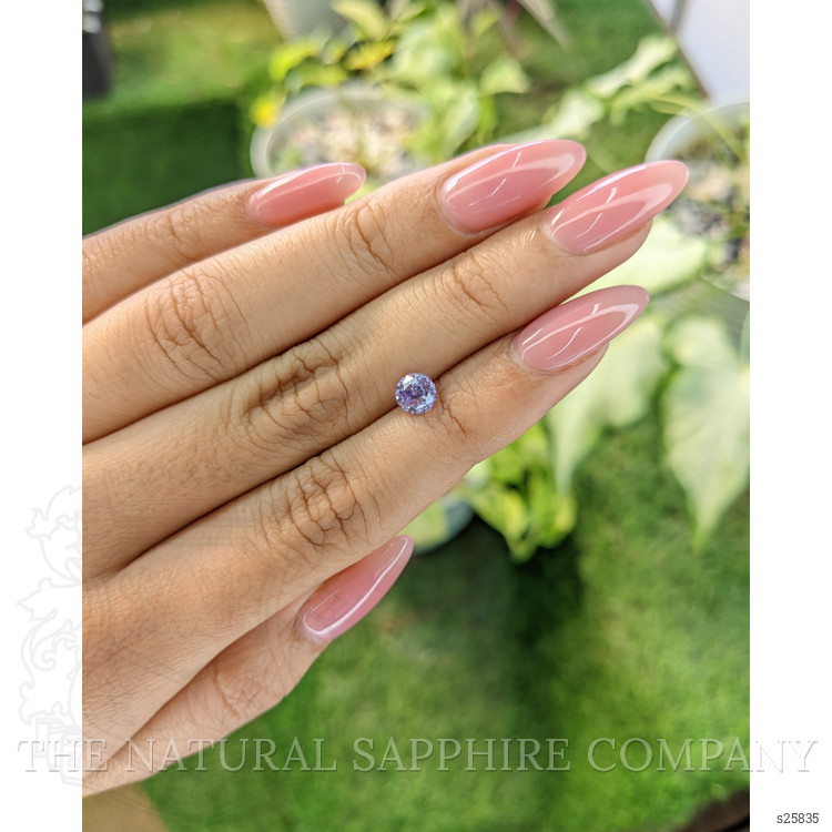 1.00 Ct. Purple Sapphire from Ceylon (Sri Lanka)