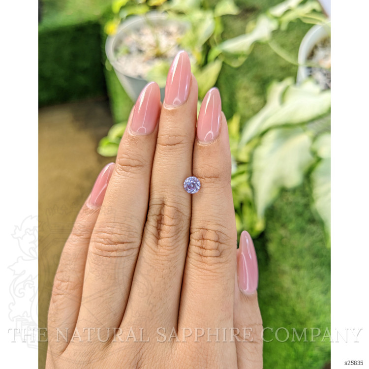 1.00 Ct. Purple Sapphire from Ceylon (Sri Lanka)