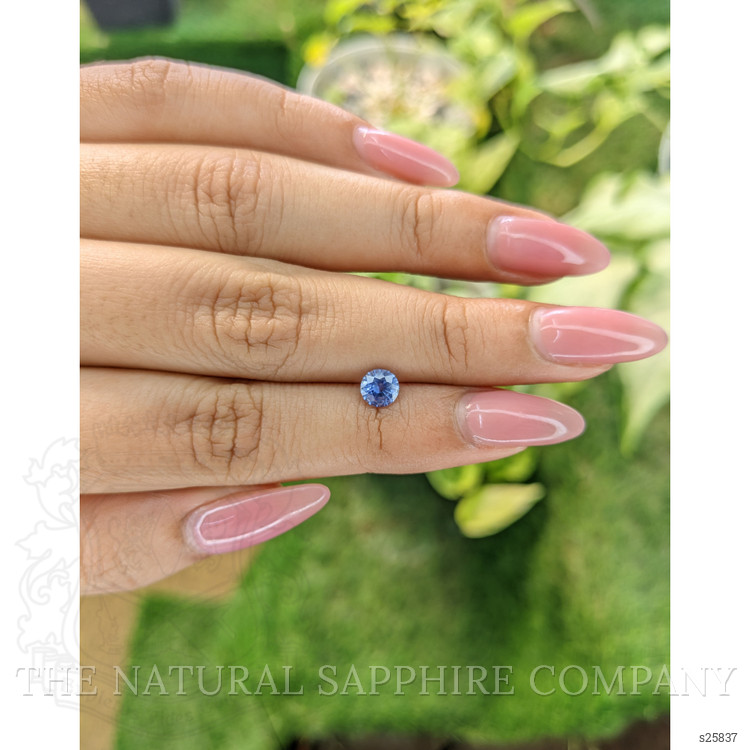 0.75 Ct. Blue Sapphire from Ceylon (Sri Lanka)