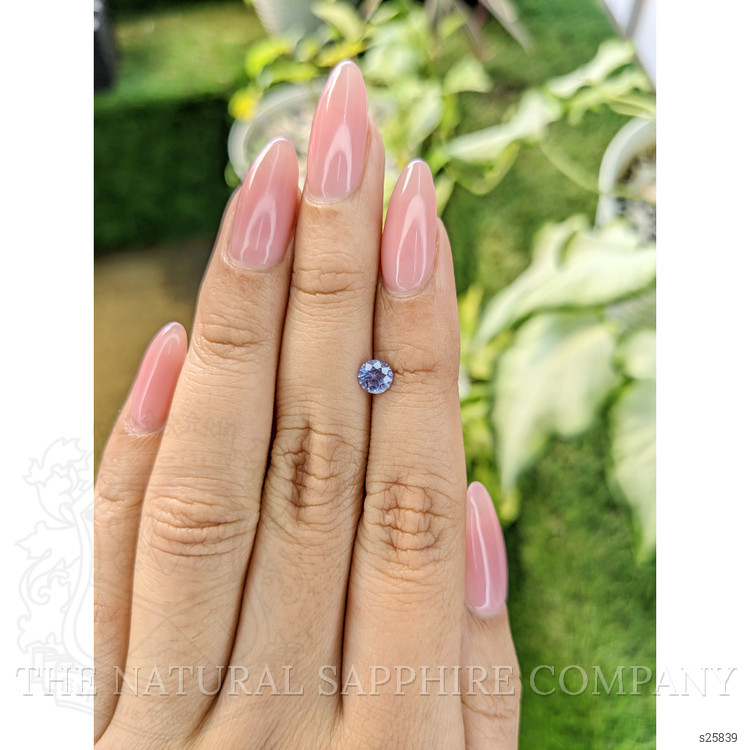 0.59 Ct. Blue Sapphire from Ceylon (Sri Lanka)