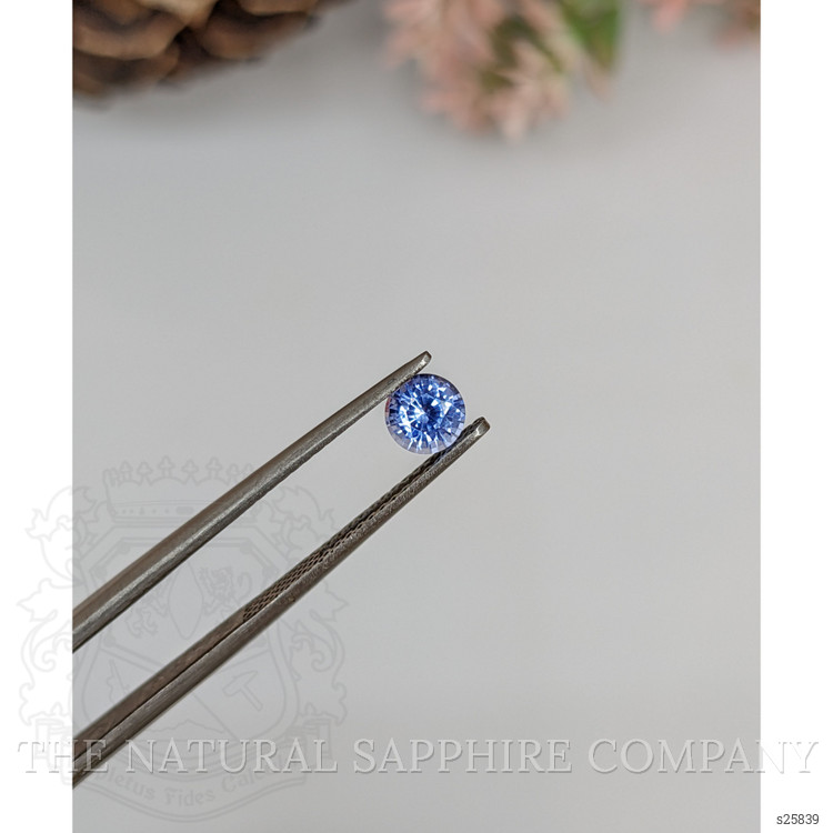 0.59 Ct. Blue Sapphire from Ceylon (Sri Lanka)