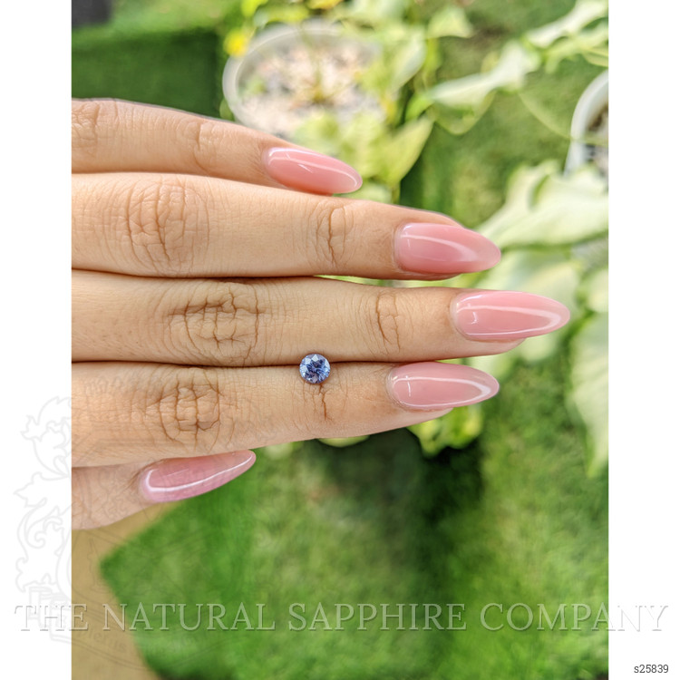 0.59 Ct. Blue Sapphire from Ceylon (Sri Lanka)