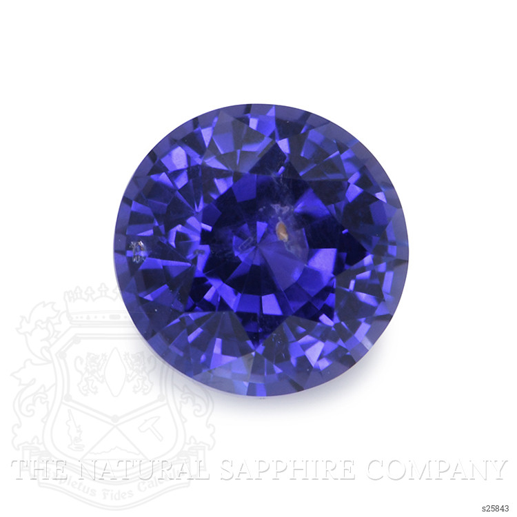0.57 Ct. Bluish Purple Sapphire from Ceylon (Sri Lanka)