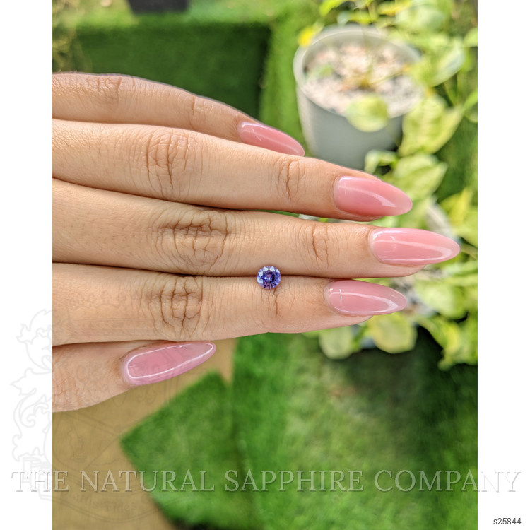 0.56 Ct. Purple Sapphire from Ceylon (Sri Lanka)