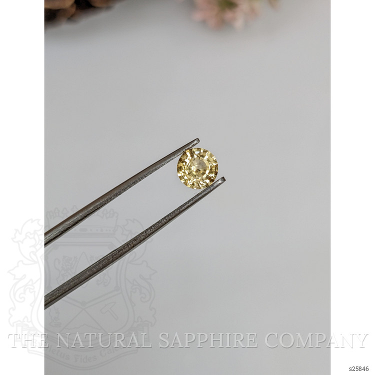 0.94 Ct. Yellow Sapphire from Ceylon (Sri Lanka)