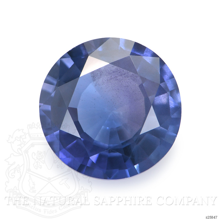 0.77 Ct. Purplish Blue Sapphire from Ceylon (Sri Lanka)