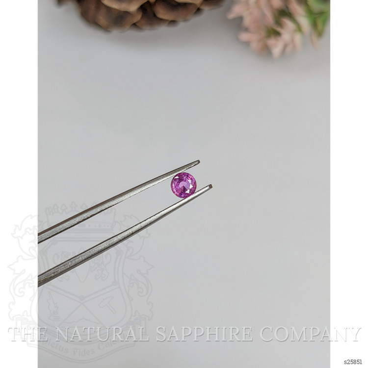 0.28 Ct. Purplish Pink Sapphire from Ceylon (Sri Lanka)