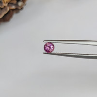 0.49 Ct. Purplish Pink Sapphire from Ceylon (Sri Lanka) Life Style