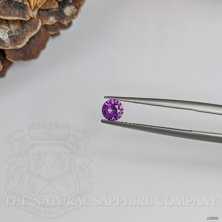 0.46 Ct. Pinkish Purple Sapphire from Ceylon (Sri Lanka)