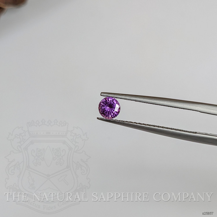 0.42 Ct. Pinkish Purple Sapphire from Ceylon (Sri Lanka)