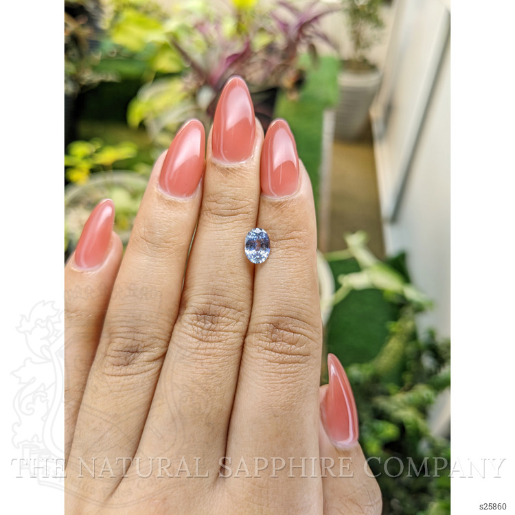1.33 Ct. Blue Sapphire from Ceylon (Sri Lanka)