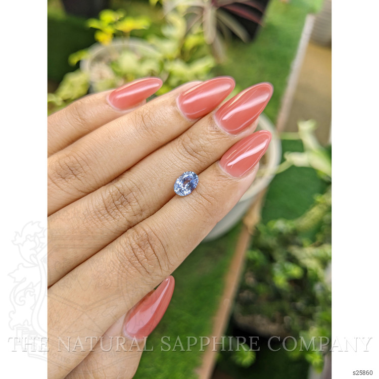 1.33 Ct. Blue Sapphire from Ceylon (Sri Lanka)