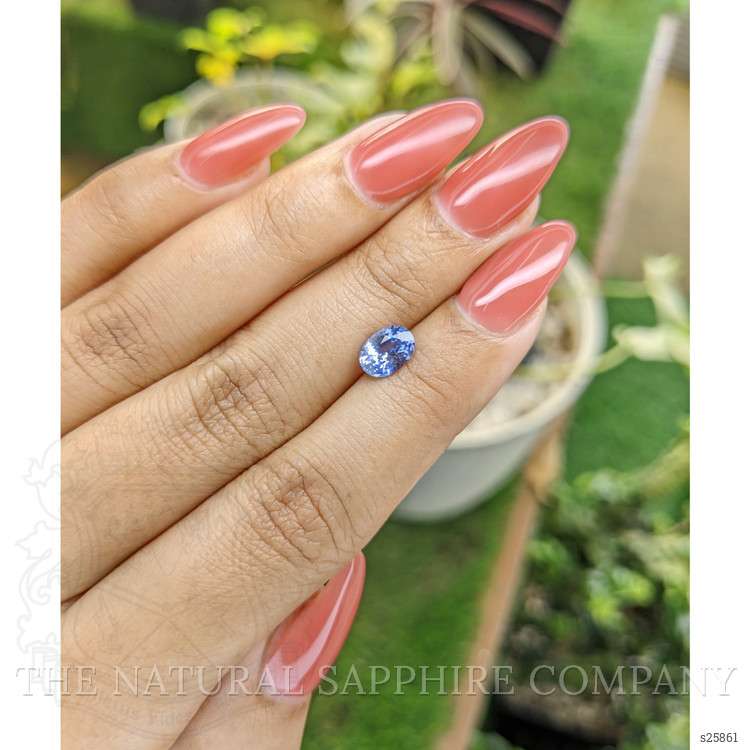 1.21 Ct. Blue Sapphire from Ceylon (Sri Lanka)