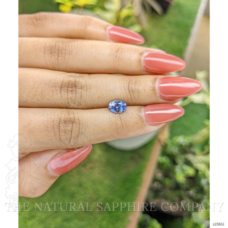 1.21 Ct. Blue Sapphire from Ceylon (Sri Lanka)