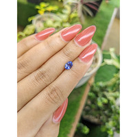 0.85 Ct. Blue Sapphire from Ceylon (Sri Lanka) Life Style