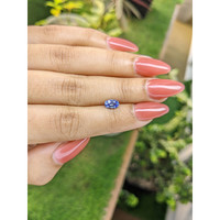 0.85 Ct. Blue Sapphire from Ceylon (Sri Lanka) Life Style