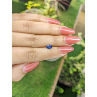 0.70 Ct. Blue Sapphire from Ceylon (Sri Lanka) Life Style