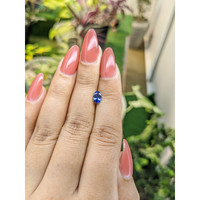 0.70 Ct. Blue Sapphire from Ceylon (Sri Lanka) Life Style