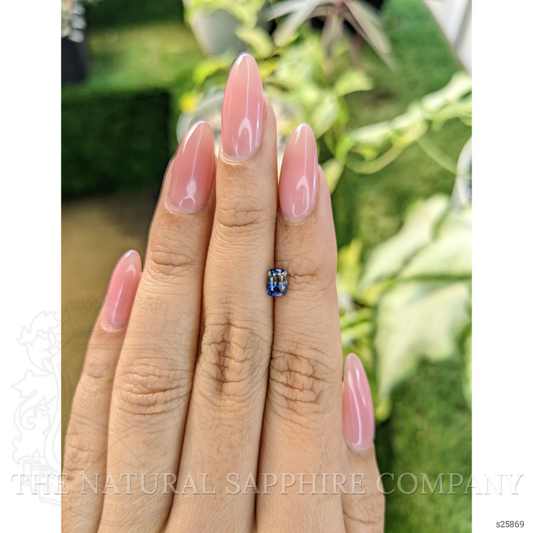 0.80 Ct. Bi Color Sapphire from Ceylon (Sri Lanka)