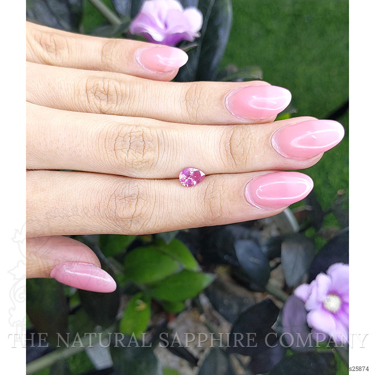 1.18 Ct. Pink Sapphire from Ceylon (Sri Lanka)
