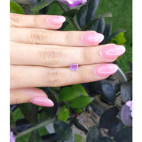 1.10 Ct. Pinkish Purple Sapphire from Madagascar Life Style