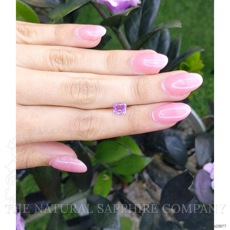 1.10 Ct. Pinkish Purple Sapphire from Madagascar