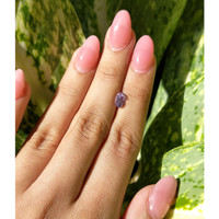1.63 Ct. Purplish Pink Sapphire from Madagascar Life Style