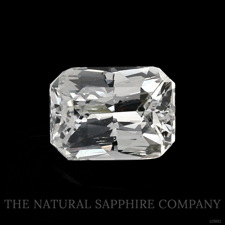 1.27 Ct. White Sapphire from Ceylon (Sri Lanka)
