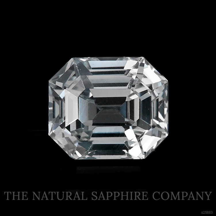 1.39 Ct. White Sapphire from Ceylon (Sri Lanka)