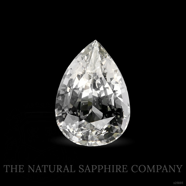 3.81 Ct. White Sapphire from Ceylon (Sri Lanka)