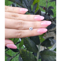 1.10 Ct. White Sapphire from Ceylon (Sri Lanka) Life Style