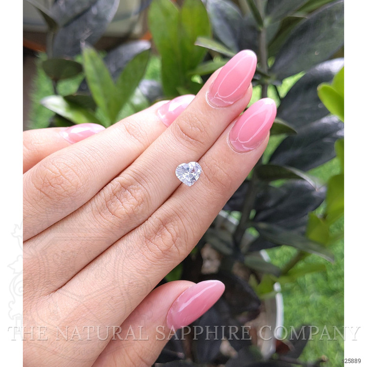 1.80 Ct. White Sapphire from Madagascar