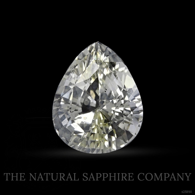 2.02 Ct. White Sapphire from Ceylon (Sri Lanka)
