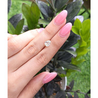 2.02 Ct. White Sapphire from Ceylon (Sri Lanka) Life Style